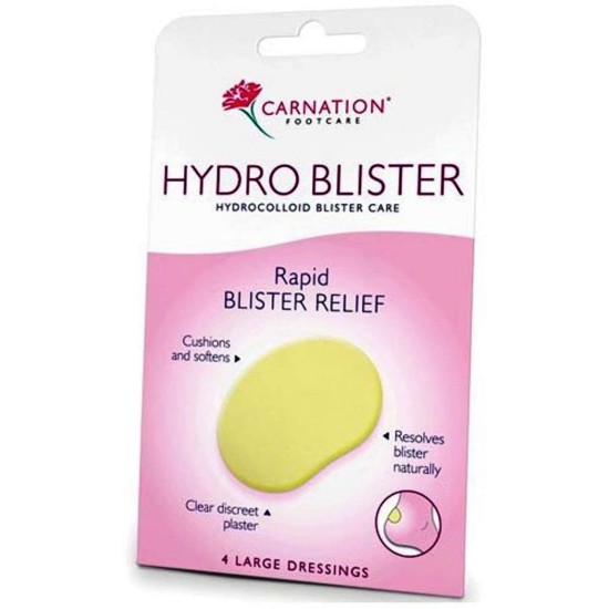 Carnation Hydrocolloid Blister Care 4 Large Dressings