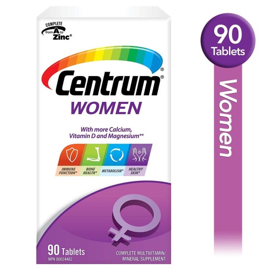 Centrum Women Multivitamin And Multimineral Supplement 90 Tablet