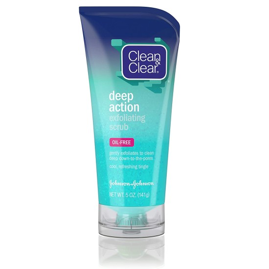 Clean And Clear Deep Action Exfoliating Scrub 5 Oz