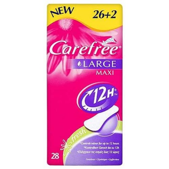 Carefree Maxi Laundry Fresh 28 Pantyliners Carefree Maxi Laundry Fresh 28 Pantyliners