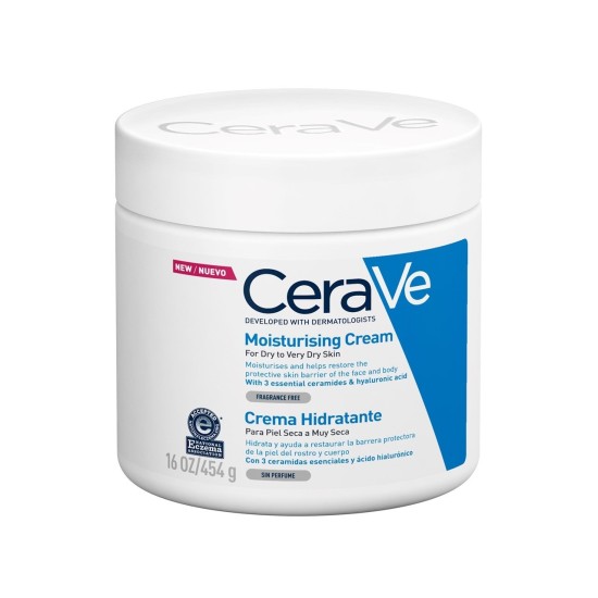 CeraVe Moisturizing Cream for Dry to Very Dry Skin 454g CeraVe Moisturizing Cream for Dry to Very Dry Skin 454g