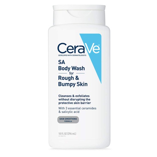 Cerave Sa  Body Wash Rough And Bumpy 10.oz 