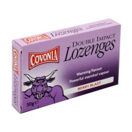 Covonia Double Impact Lozenges Warming Berry Blast 30g