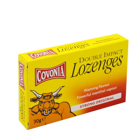 Covonia Double Impact Strong Original Lozenges 30g