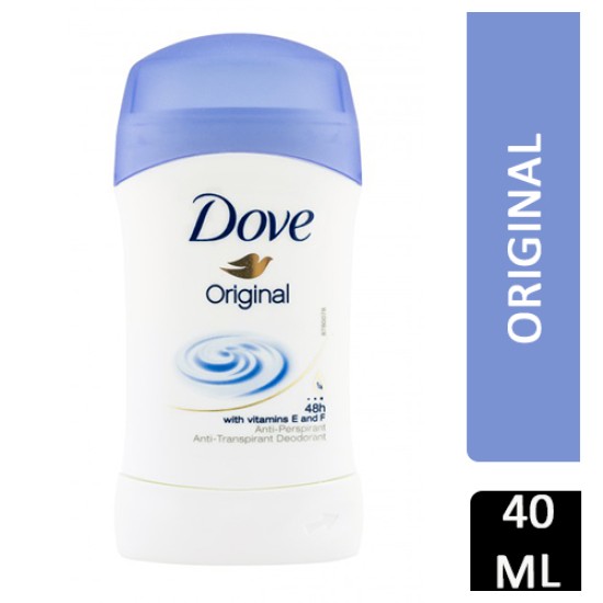 Dove Original 48 Hour Antiperspirant Deodorant Stick 40ml