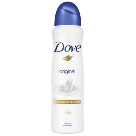 Dove Original Antiperspirant Deodorant Spray 150ml