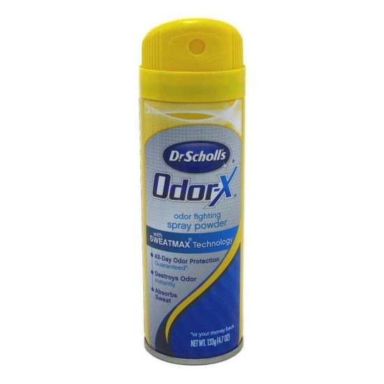 Dr. Scholl Odor-x  Odor Fighting Spray Powder 4.7 Oz