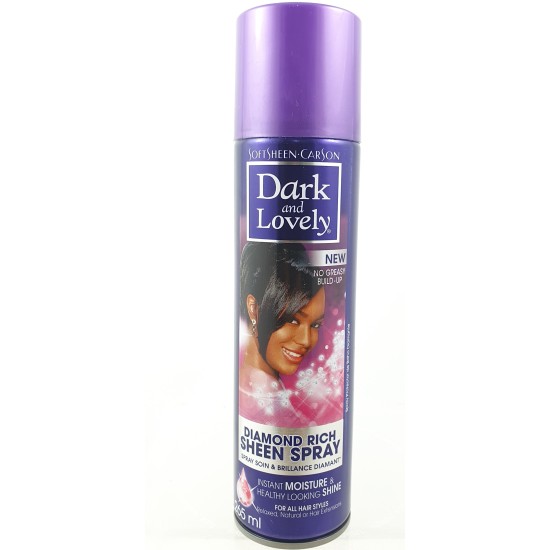 Dark And Lovely Sheen Spray Diamond Rich 265 Ml