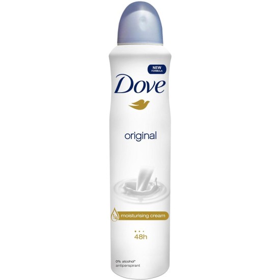 Dove Original Antiperspirant Deodorant Spray 250ml Dove Original Antiperspirant Deodorant Spray 250ml