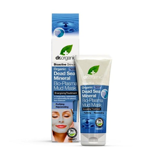 Dr Organic Dead Sea Mineral Bio Plasma Mud Mask 100 Ml