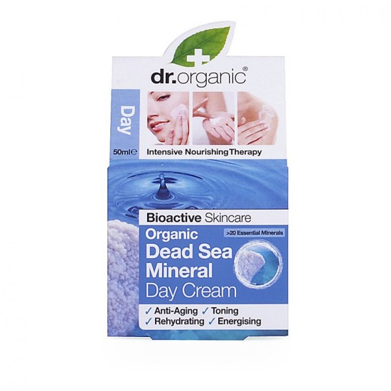 Dr Organic Dead Sea Mineral Day Cream, 50 Ml