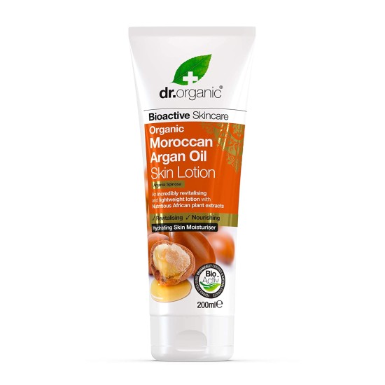Dr Organic Moroccan Argan Oil Skin Lotion 200ml