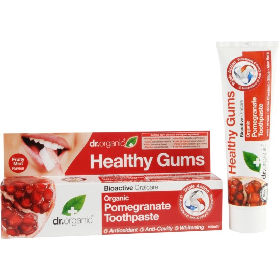 Dr Organic Pomegranate Toothpaste 100 Ml