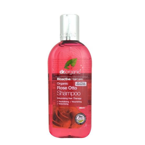 Dr Organic Rose Otto Shampoo 265ml