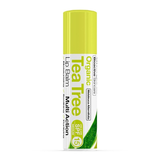Dr Organic Tea Tree Lip Balm 5.7ml