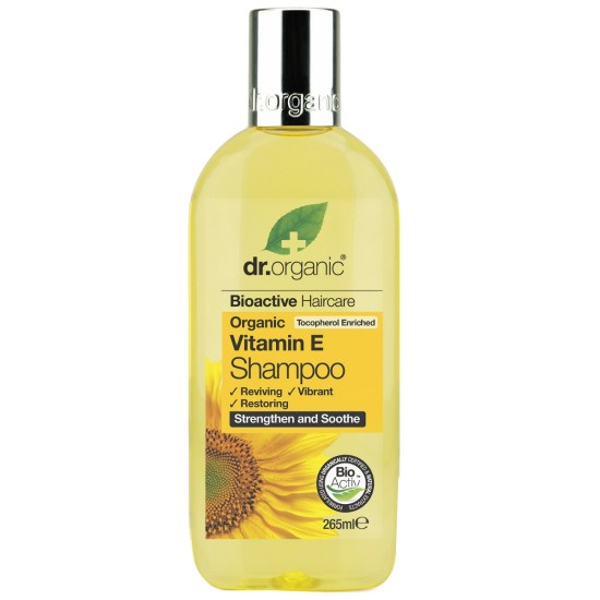Dr Organic Vitamin E Shampoo 265ml