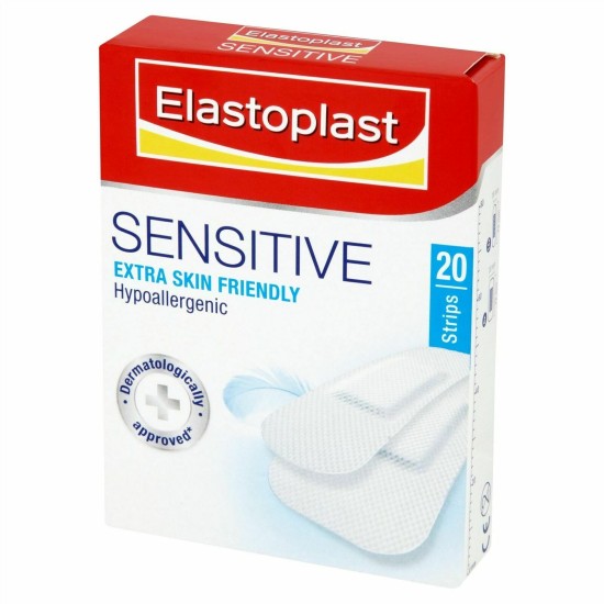 Elastoplast Sensitive 20 Assorted Plasters