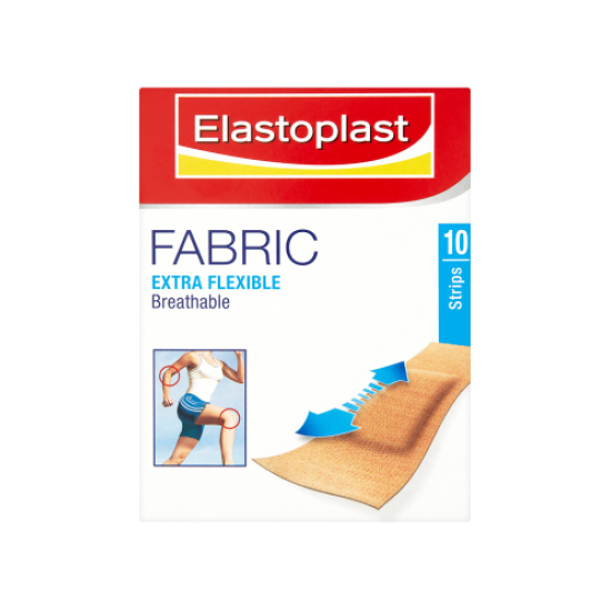 Elastoplast Fabric Extra Flexible Breathable 10 Plasters