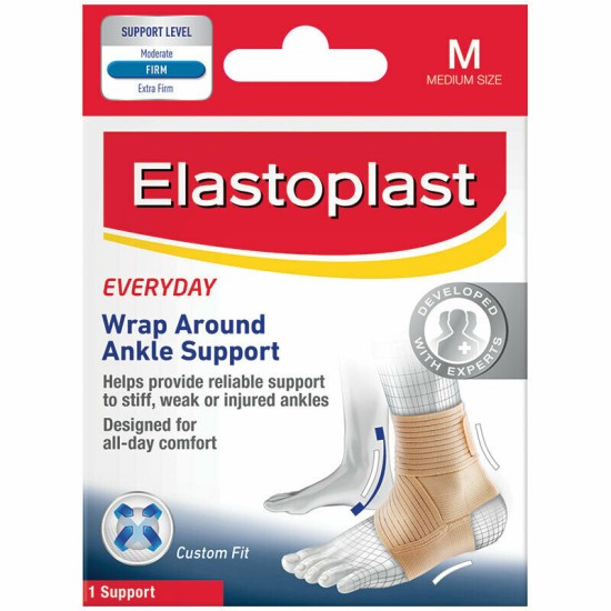Elastoplast Medium Everyday Wrap Around Ankle Support