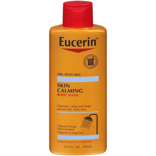 Eucerin Skin Calming Body Wash 8.4 Oz