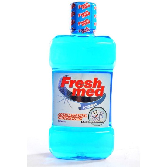 Freshmed Icemint Antibacterial Mouthwash 500ml
