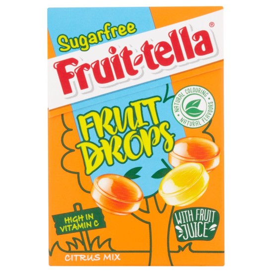 Fruit-tella Sugar Free Citrus Mix Fruit Drops 45g