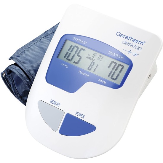 Geratherm Desktop Fully Automatic Digital Upper Arm Blood Pressure Monitor Geratherm Desktop Fully Automatic Digital Upper Arm Blood Pressure Monitor