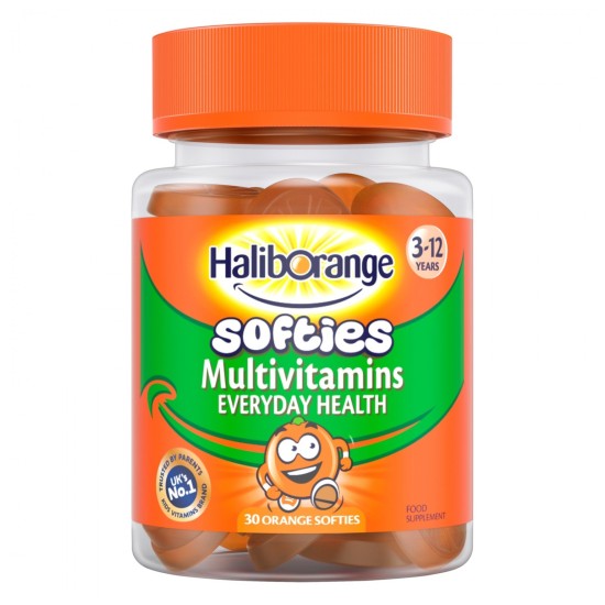 Haliborange Fruit Multivitamin Everyday Health 30 Orange Softies 3-12 Years