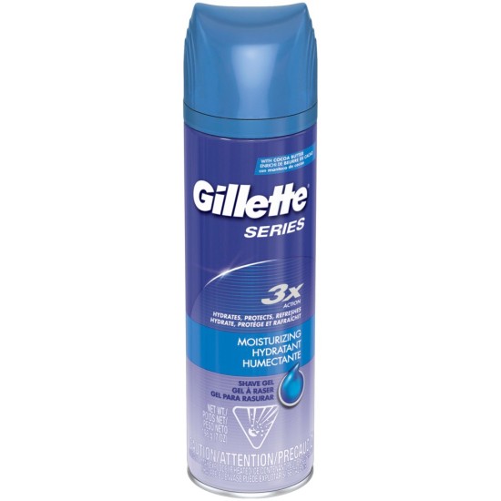 Gillette Series Moisturizing Shave Gel 7 Oz