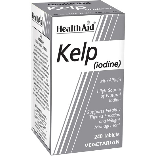 HealthAid Kelp (iodine) 240 Vegetarian Tablets