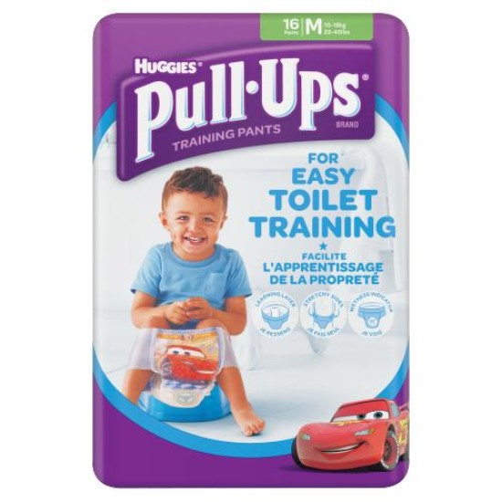 Huggies Pull Ups Day Time Training Pants Medium 16 Pants Boys