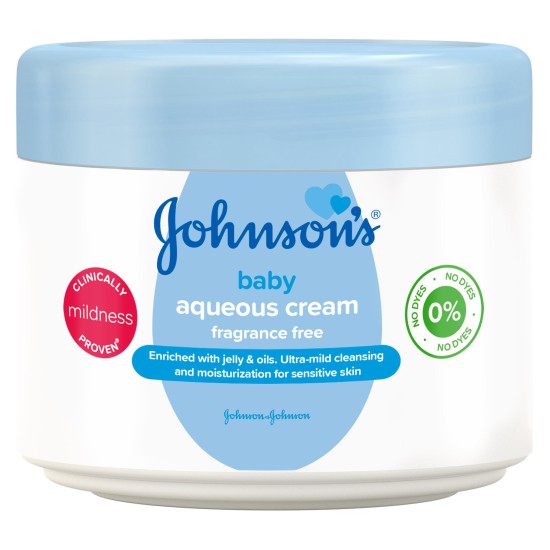 Johnsons Baby Aqueous Cream Fragrance Free 350g