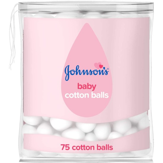 Johnsons Baby Cotton Balls Pack Of 75