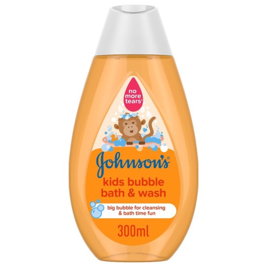 Johnsons Kids 2 In 1 Bubble Bath And Wash 300ml