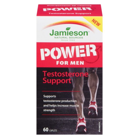 Jamieson Power For Men Testosterone Support 60 Capsules Jamieson Power For Men Testosterone Support 60 Capsules