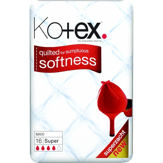 Kotex Maxi Super Softness 16 Pads