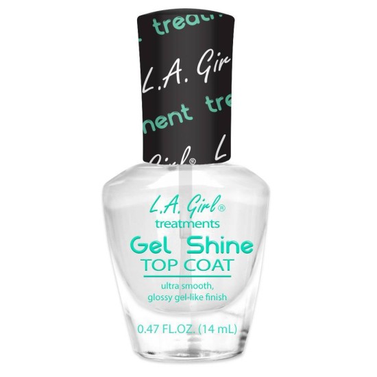 L.a. Girl Nail Treatment Gel Shine Top Coat Gnt43 0.47 Oz