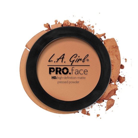 L.a. Girl Pro Face Hd Matte Pressed Powder Warm Caramel 0.25 Oz L.a. Girl Pro Face Hd Matte Pressed Powder Warm Caramel 0.25 Oz
