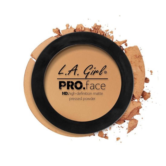 L.a. Girl Pro.face Hd Matte Pressed Powder True Bronze 0.25 Oz
