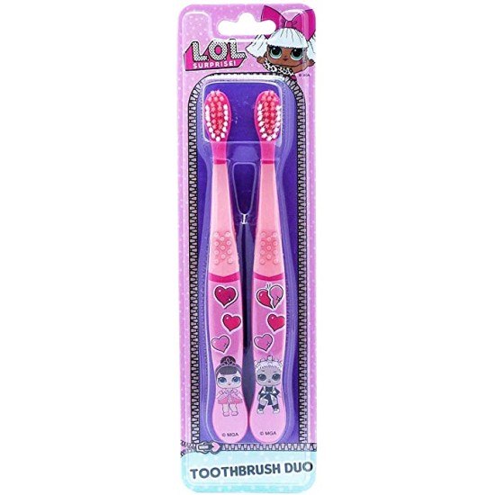 L.o.l Surprise Kids Toothbrush Twin Pack