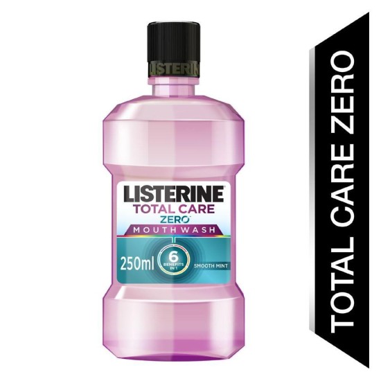Listerine Total Care Zero Smooth Mint Mouthwash 250ml