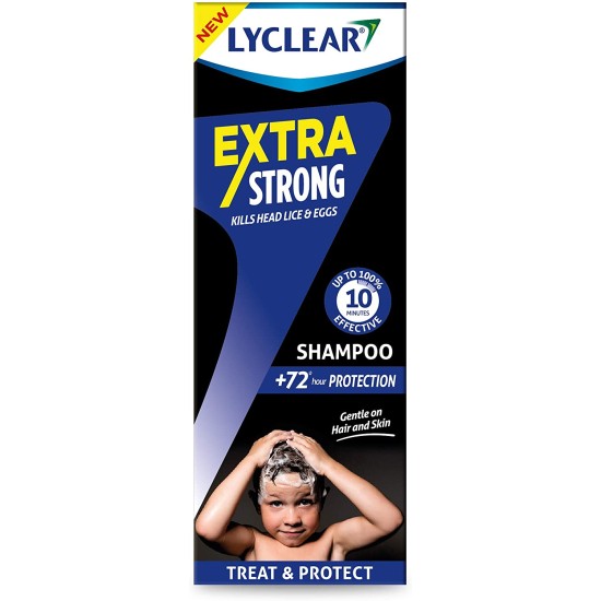 Lyclear Extra Strong Treat And Protect Shampoo 200 Ml