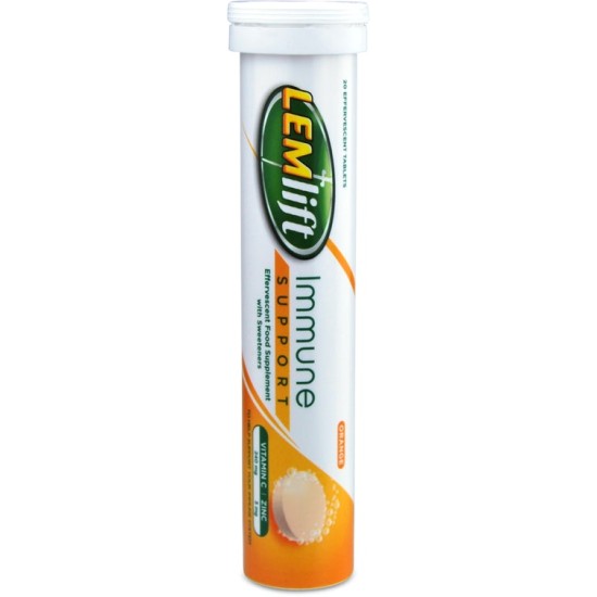 Lemlift Immune Support Orange Effervescent 20 Tablets Lemlift Immune Support Orange Effervescent 20 Tablets