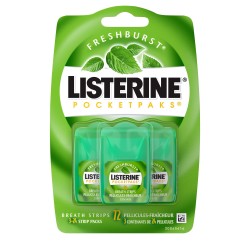 Listerine Freshburst Pocketpaks 72 Breath Strips Listerine Freshburst Pocketpaks 72 Breath Strips
