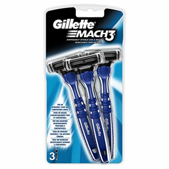 Gillette Mach 3 Manual Disposable 3 Razors