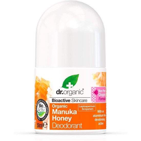 Dr Organic Manuka Honey Deodorant 50 Ml