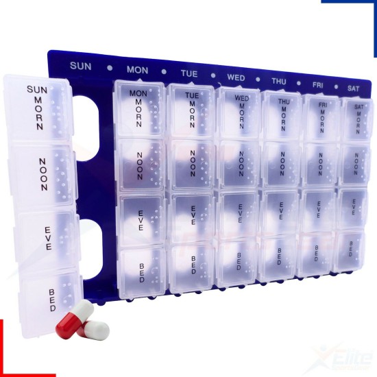 Medisure Weekly Pill Organiser 28 Compartments