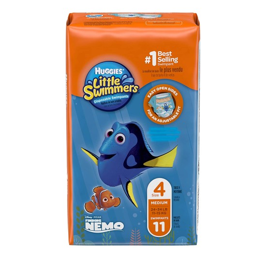 Huggies Little Swimmers, Size M, Disposable Swim Pants 11 Pack