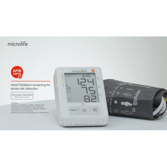 Microlife Blood Pressure Monitor Afib Screen