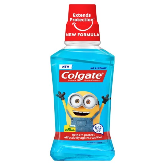 Colgate Kids Minions 6+ Years Mouthwash 250 Ml